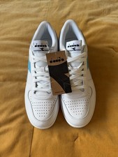 Men’s Diadora MB Elite Trainer White 80s Turquoise Exclusive Size 11