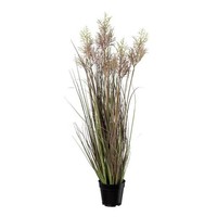 artplants Deko Land-Reitgras Bavrony Mit Rispen, Braun-GrüN, 105Cm