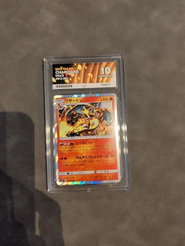 Pokemon Japanese 2018 Tag Bolt 013 Holo Charizard Ace Gem Mint 10!