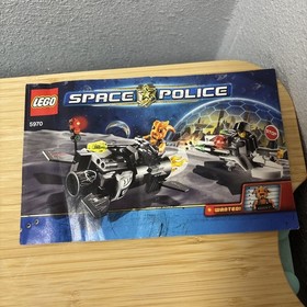 Lego Space Police Manual Set 5970 And 5971 No Bricks - Manual Only