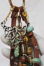 Handbag Charm Artist Celtic  Knot Rustic Outlander Scot Blood