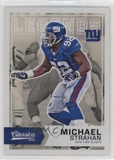 2016 Panini Classics Legends Red Back Michael Strahan #101 HOF 3n1