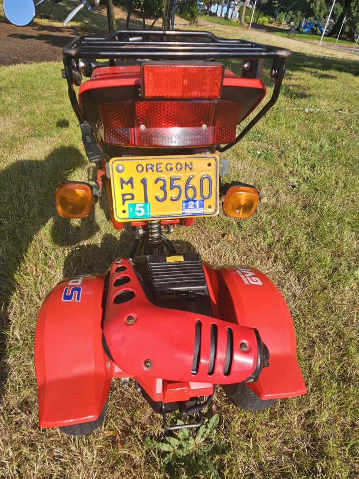 Honda Gyro S Fox 1986 3 ruedas inclinadas 50 cc scooter importación rara  Foto 3 de 4