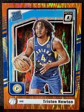 2024-25 Donruss Optic Tristen Newton Orange Flash Rated Rookie /225 PACERS🔥