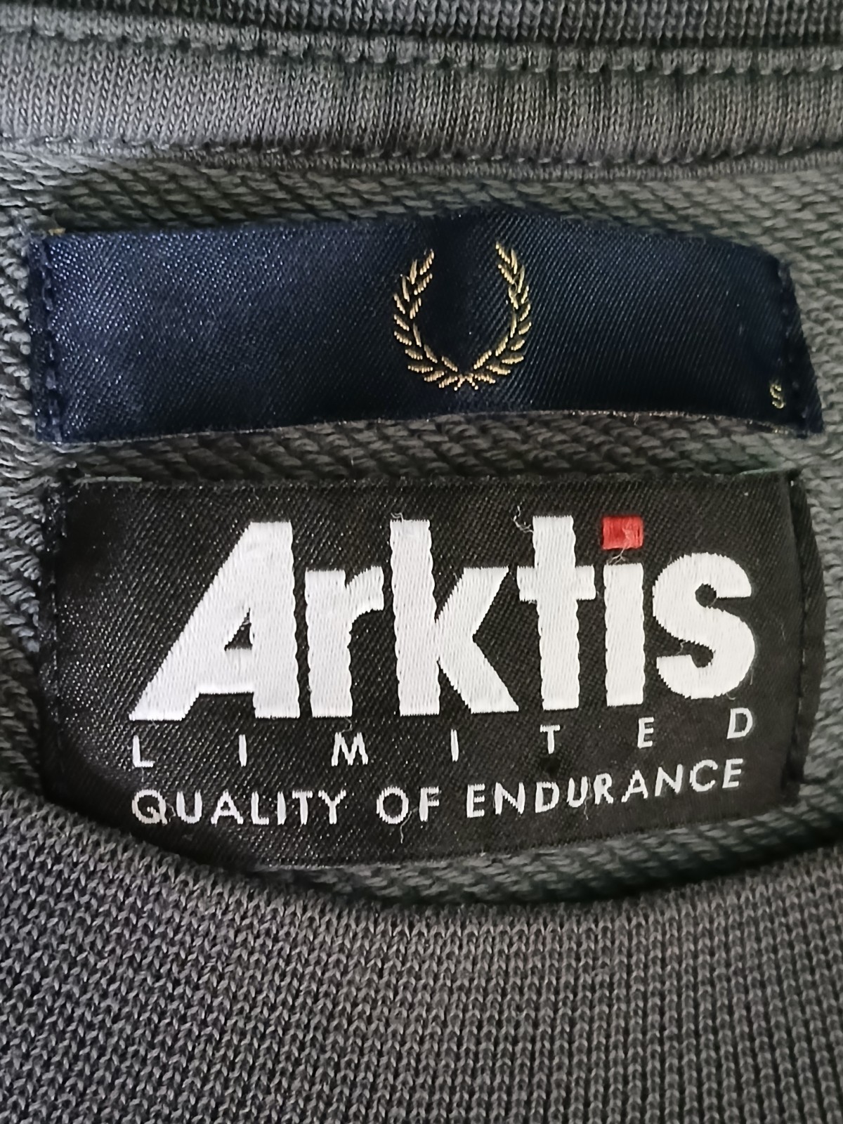 Fred Perry Mens Sweatshirt Small Arktis Camouflage Grey Camo Size UK Small image 5