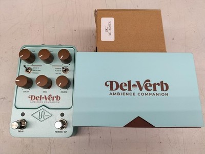 Universal Audio UAFX Del-Verb Vintage Delay Hall Effekpedal für Gitarre...
