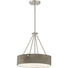 Designers Fountain D228M-16P-BN Erba Pendant Brushed Nickel