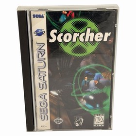 Scorcher (Sega Saturn, 1996) CIB Complete w/ Manual & Registration Card Tested
