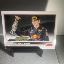 2022 Topps Formula 1 F1 Racers Max Verstappen #192 Base Red Bull Racing