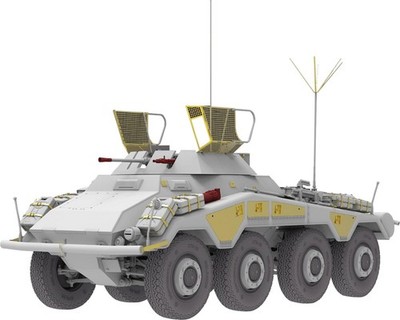 Ryefield Models 1/35 German Sd.Kfz.234/1 Heavy Armored Reconnaissance Vehicle F_