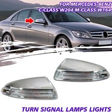 2X Spiegelblinker Au&szlig;enspiegel Wei&szlig; f&uuml;r Mercedes C-Klasse W204 S204 Viano W639