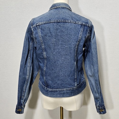 Chaqueta de Camionero Denim Ms Lee De Colección Hecha en EE. UU. Talla 9/10 - Imagen 4 de 10