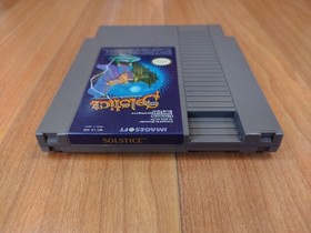 Nr MINTY BOX CIB Solstice completo in nintendo nes da collezione qualit&agrave; lotto PULITO