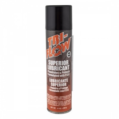 Tri-Flow Aerosol Lubricant 12 oz with PTFE for Bike, Fishing Gear & Firearms