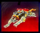 Matchbox Voltron Giant Black Lion ORIGINAL ART  - 8" x 10" Transparency - RARE!