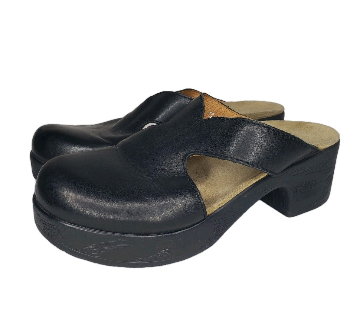 Women’s Black European Slip-On Comfort Clogs Amazon.com | Spring Step Fusalide Slip-On Shoes for Womens  main image 3