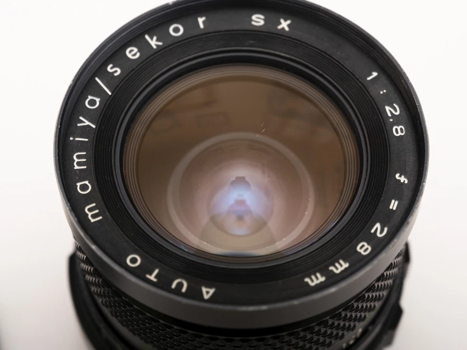 RARO, CLAed! Lente gran angular Mamiya/Sekor SX 28 mm f/2,8 montaje m42 película/digital Foto 2 de 4