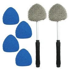 Car Windshield Cleaning Tool, Car Inside Window Cleaner Tool with Extendable ...