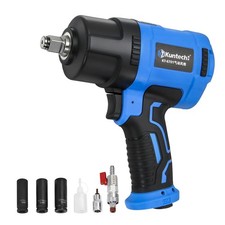 Heavy Duty Air Impact Wrench 12 Square Drive 1200ft-lb Nut-busting Torque