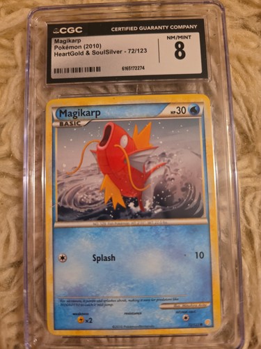 Magikarp graded CGC 8 for sale on eBay