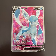 Glaceon V 174/203 Evolving Skies NM Full Art Ultra Rare Pokemon Card on eBay
