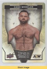 2024 AEW All Elite Wrestling Gaming Cards Gold Foil Cash Wheeler #4 READ 0uy