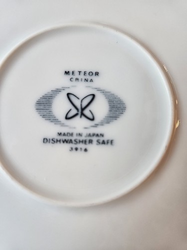 Midcentury Meteor Dinner Plate Sears 3916, Great 60s Nostalgia Item - Picture 7 of 7