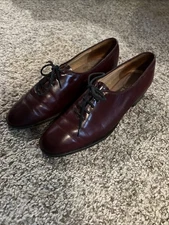 Church’s Women Brown Leather Lace Up Vintage Shoes Size 6.5B