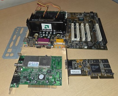 Soyo SY-K7UIA ATX AMD Athlon 700MHz 1Gb SDR UDIMM RAM ISA PCI AGP Motherboard KL