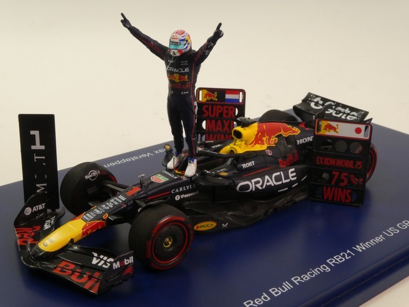 Spark Red Bull Honda RB21 #1 Max Verstappen Sieger USA GP 2025 1:43 S9666