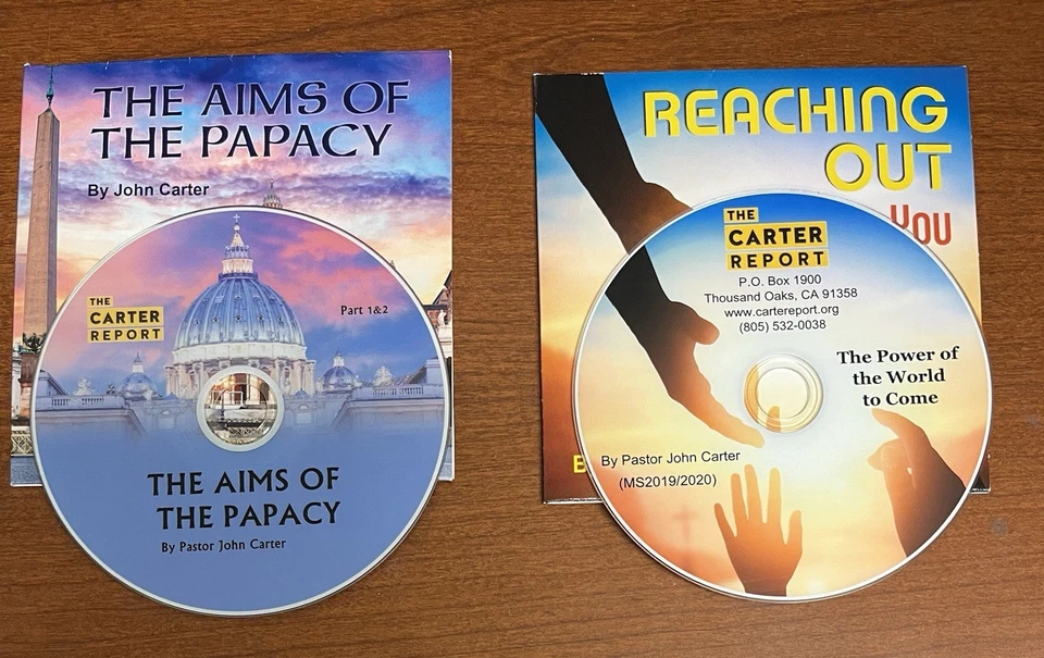 John Carter Report, 10 DVDs and 2 audio CDs, Seventh-day Adventist Foto 4 de 4