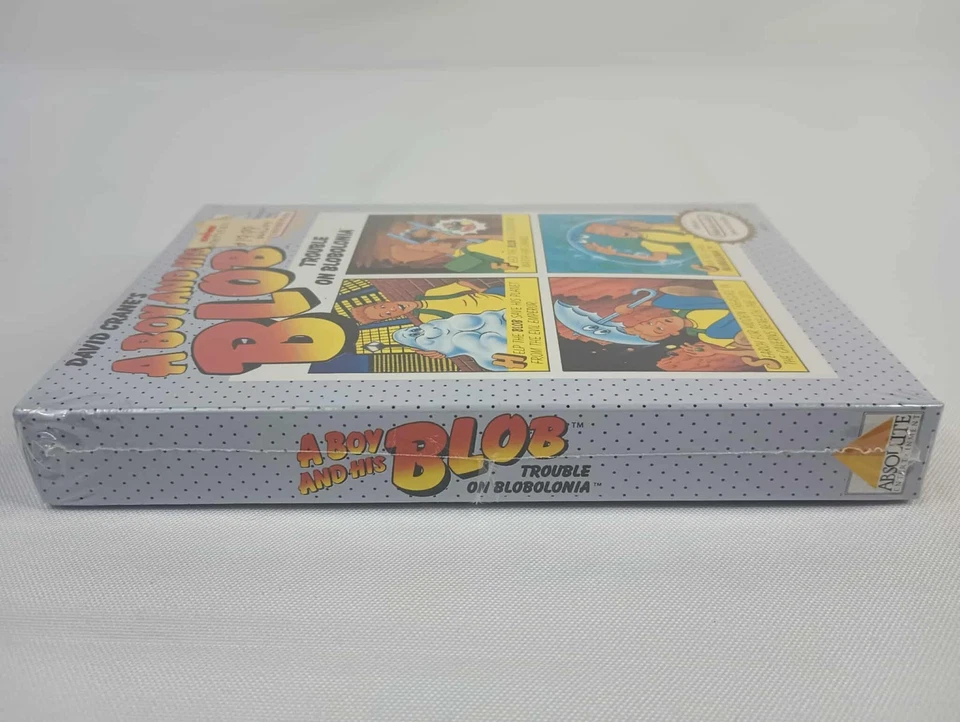 A boy and his blob trouble on Blobolonia Nintendo NES 1989 BRAND NEW SEALED - Image 3 of 4