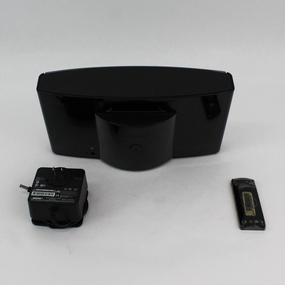 Alto-falante sistema de música digital Bose Sound Dock para iPod iPhone com controle remoto não testado - Imagem 2 de 4