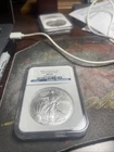 2006-W Burnished American Silver Eagle Early Release NGC MS-69