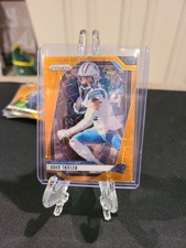 2024 Panini Prizm NFL - Adam Thielen #39 Orange Laser Prizm - Carolina Panthers