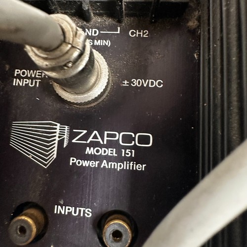 Zapco 151 Classic 4-Channel Car Stereo Audio System Retro Amplifier - Picture 6 of 10