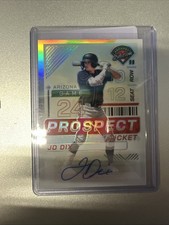 2024 Panini Prospect Edition - JD Dix #123 Silver Prizm Signatures (AU, RC)