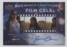 2023 Upper Deck Marvel Eternals Gemma Chan as Sersi #FCA-GC Auto ob9