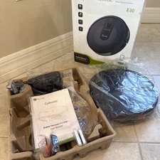 NEW KYVOL CYBOVAC MODEL E30 ROBOT VACUUM CLEANER WiFi ENABLED Open Box