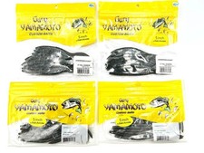 Gary Yamamoto Fall Shaker 5 Inch Soft Plastic Worm Bass Fishing Lure 4 Count