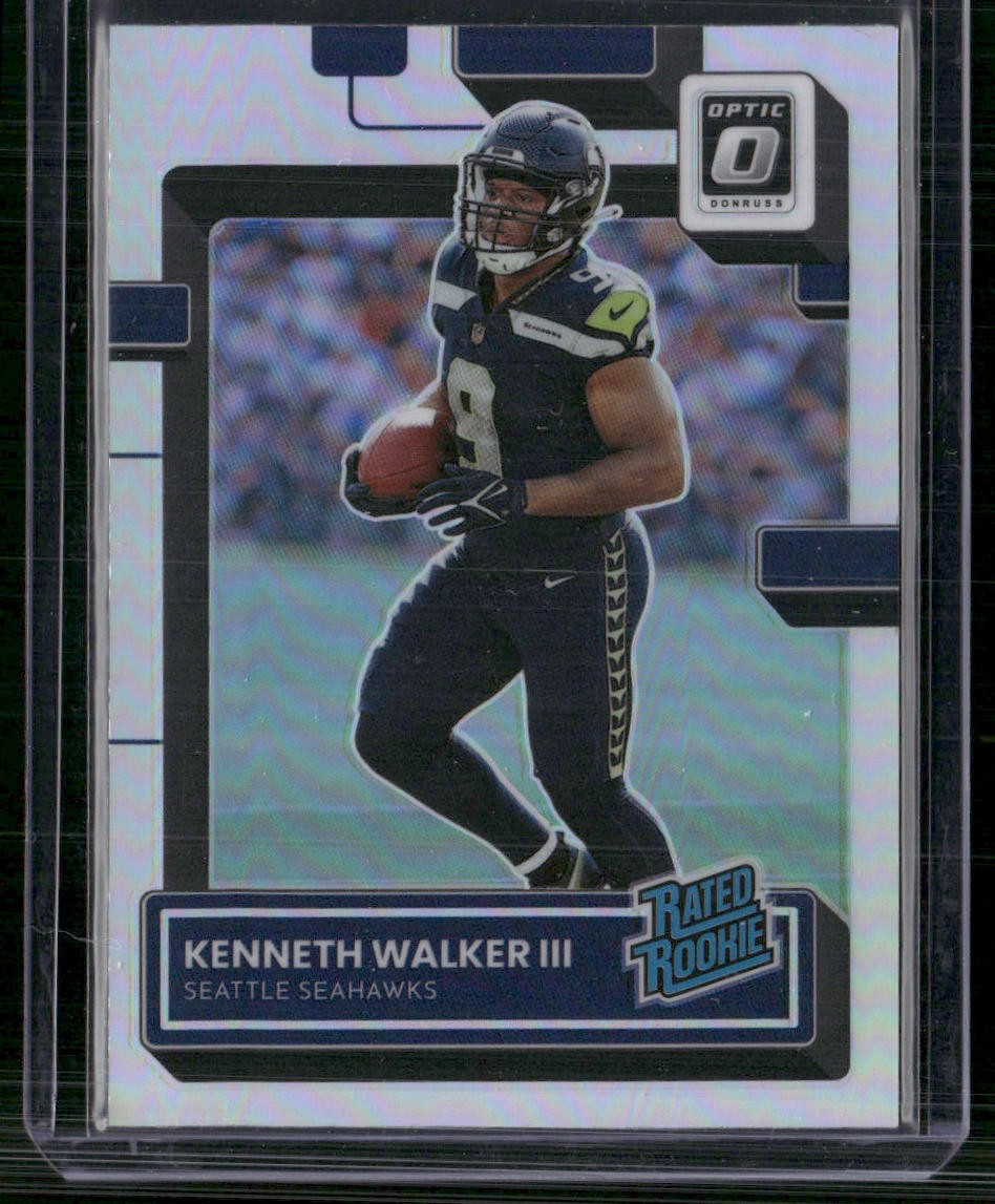 2022 Donruss Optic #218 Kenneth Walker III Holo
