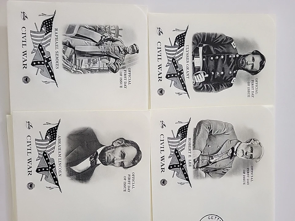 US FDC #2975 CIVIL WAR SET OF 20 Artcraft 1995 Gettysburg PA SET OF 20 - Image 4 of 4