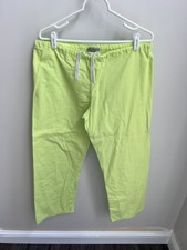 Urbane Scrubs Drawstring Scrub Pants Style 9502 Lime Green XS