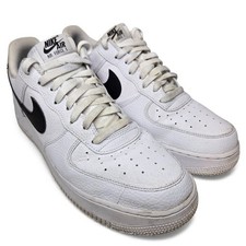 Nike Air Force 1 Sneakers Men White Pebble Le...