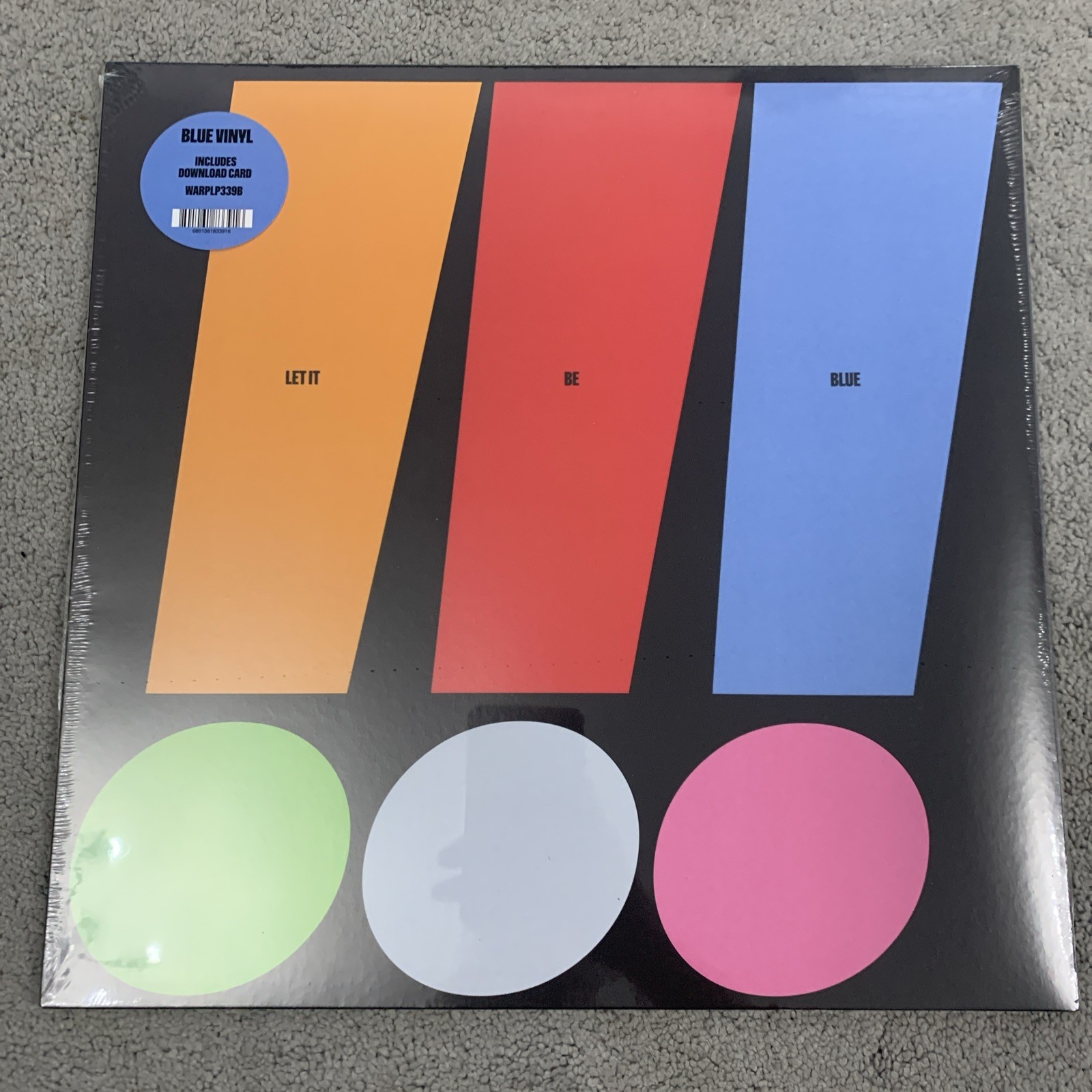 !!! - !!!: Let It Be Blue (Blue) VINYL New Sealed Sleeve Wear