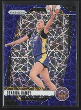 2024 Panini Prizm WNBA #19 DEARICA HAMBY Blue Velocity
