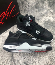 Jordan 4 SE "Black Canvas" Retro Men's Mid Top Basketball Shoes