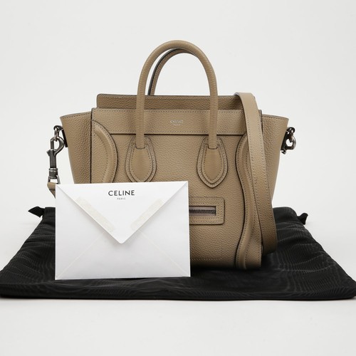 Celine Luggage Nano Tote Shoulder Bag 189243DRU 155383117