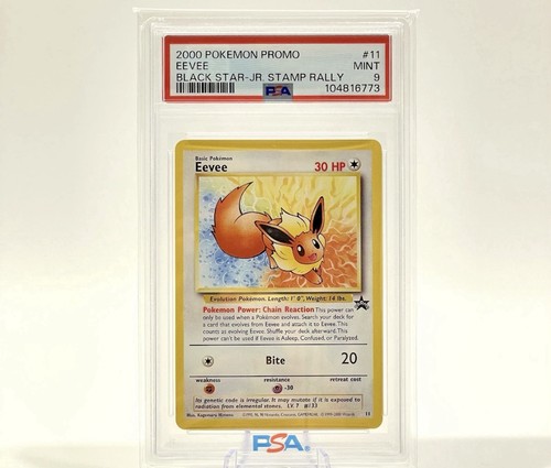 Eevee graded PSA 9 for sale on eBay
