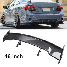 47 Fiber Rear Trunk Spoiler Wing Adjustable Gt-style For Toyota Corolla